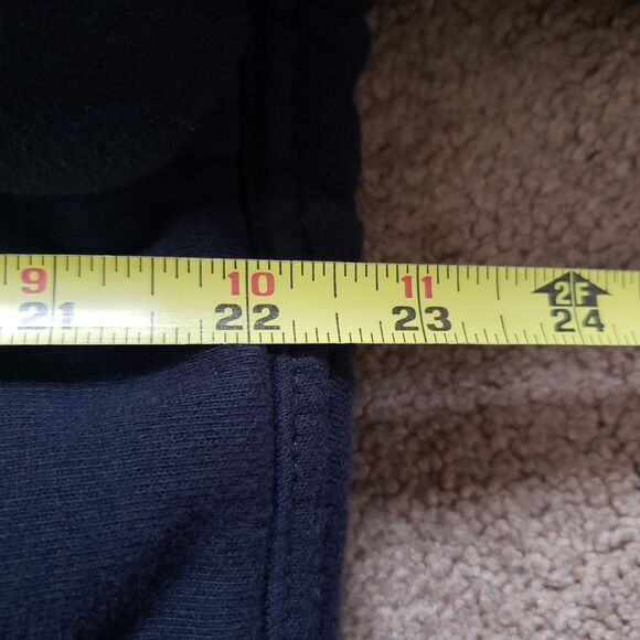 VTG Y2K Aeropostale Heavy Insulated Size Large Mens Blue Embroidered Hoodie - Picture 8 of 8